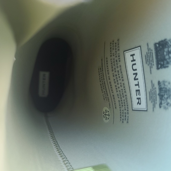 Lightly worn-Hunter Field Huntress Tall Rain Boots in Navy Women's Size 7 - Picture 8 of 9